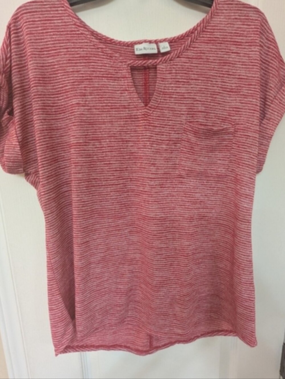Kim Rogers 8 Shirt Bundle Multi-Color Short Sleeve Tees - L - Picture 8 of 9